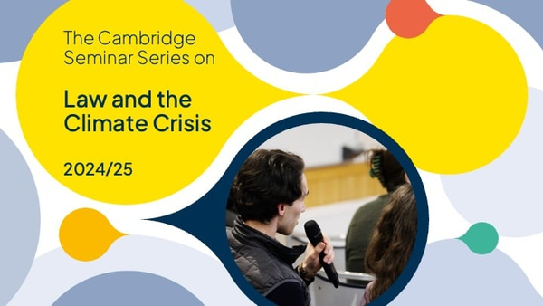 The Cambridge Seminar Series on Law and the Climate Crisis